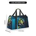 thumbnail image 3 of Easygdp Largemouth Bass Fish Bolsa de Gimnasio, Bolsa de Viaje Duffel, Bolsa de Fin de Semana con Compartimentos, Bolsa de Mano para Noche, 3 of 7