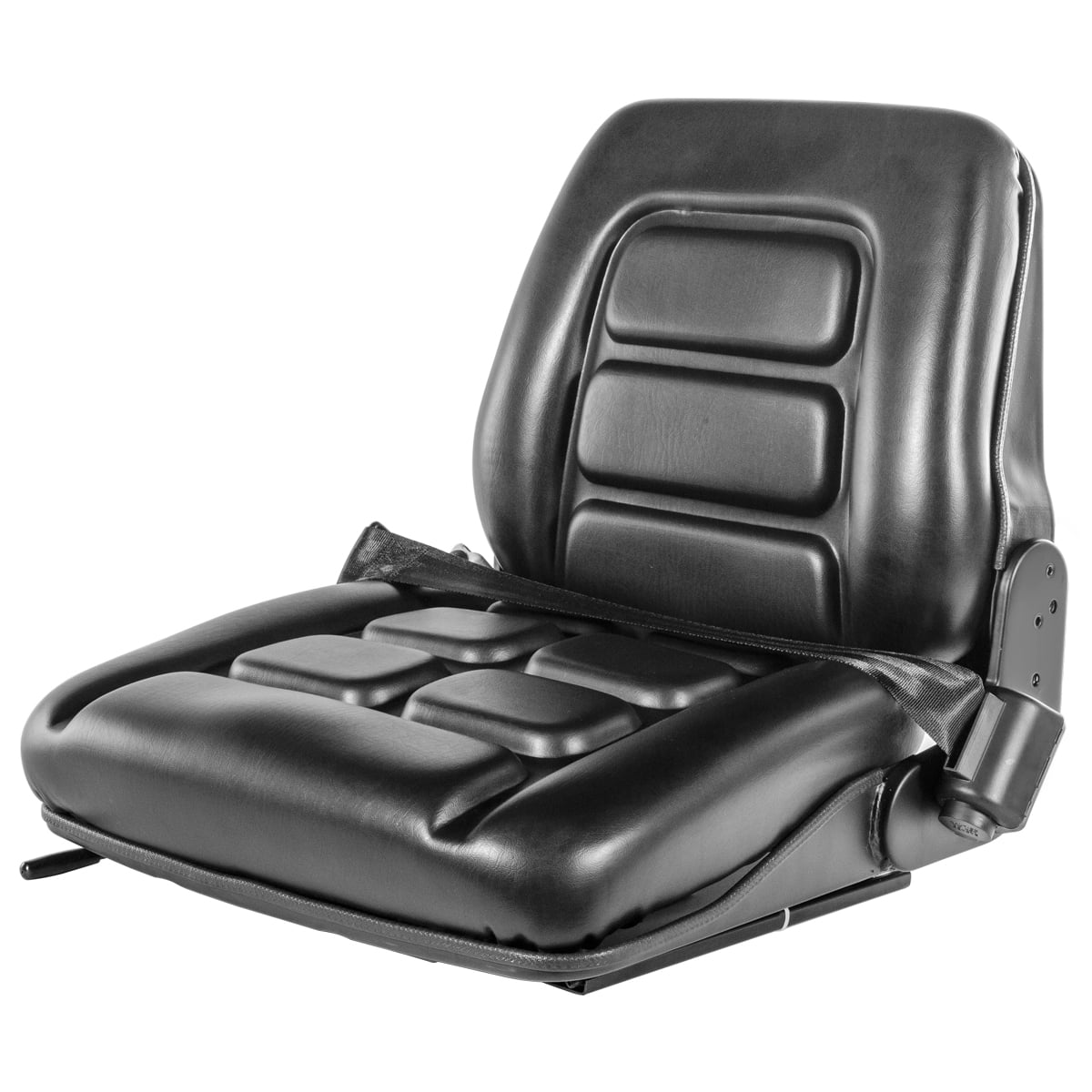 Universal Forklift Seat Builtin Retractable Seat Belt Adjustable Seat