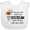 AA-White, variant on Inktastic I Love You More Than Ice Cream and I Really Like Ice Cream Boys or Girls Baby Bib