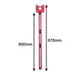 thumbnail image 3 of With 400mm Aluminum Alloy Milling Grooves Bracket With Base Detachable Woodworking Router Circle Jig Hole Opener For Trimming Machine Carpentry Circle Cutting Positioning Guide, 3 of 7