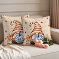 thumbnail image 6 of Outdoor Pillow Covers 26x26 Set of 2, Pumpkin Gnomes Fall Waterproof Patio Throw Pillow Covers for Couch Sofa Chair, Thanksgiving Botanical Maple Leaves Decorative Pillowcases for Throw Pillows, 6 of 9