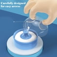 thumbnail image 6 of Baby Powder Puff with Case Holder for Loose Powder, Soft Cotton Body Face Applicator for Newborns & Salons, 6 of 8
