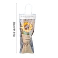 thumbnail image 3 of Ramo de girasoles tejidos a mano con bolsa de regalo, girasol artificial de crochet para decoración y regalo de graduación, cumpleaños, Día de la Madre., 3 of 6