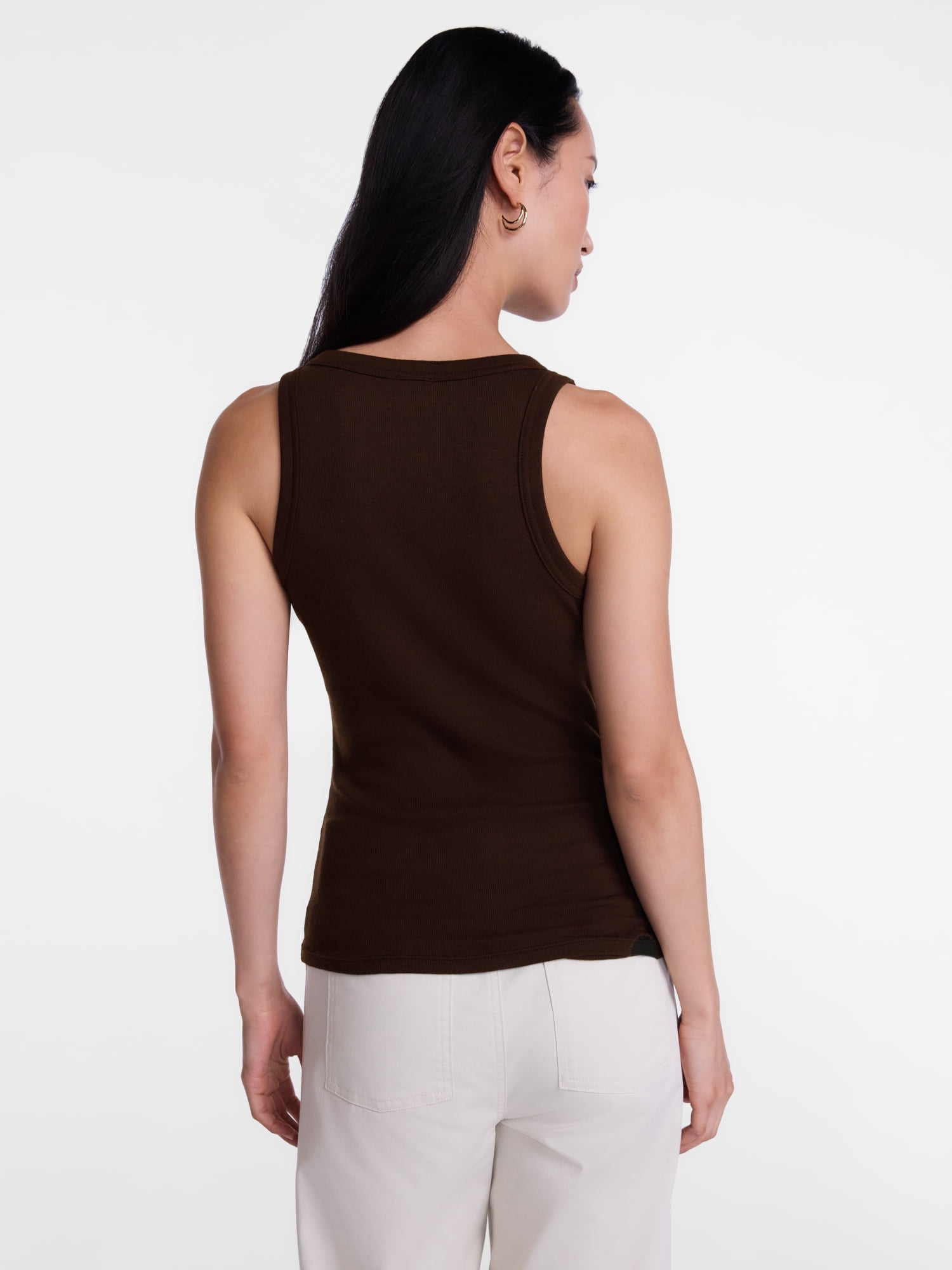 Scenario Women's Rib Tank Top, Sizes XS-XXXL
