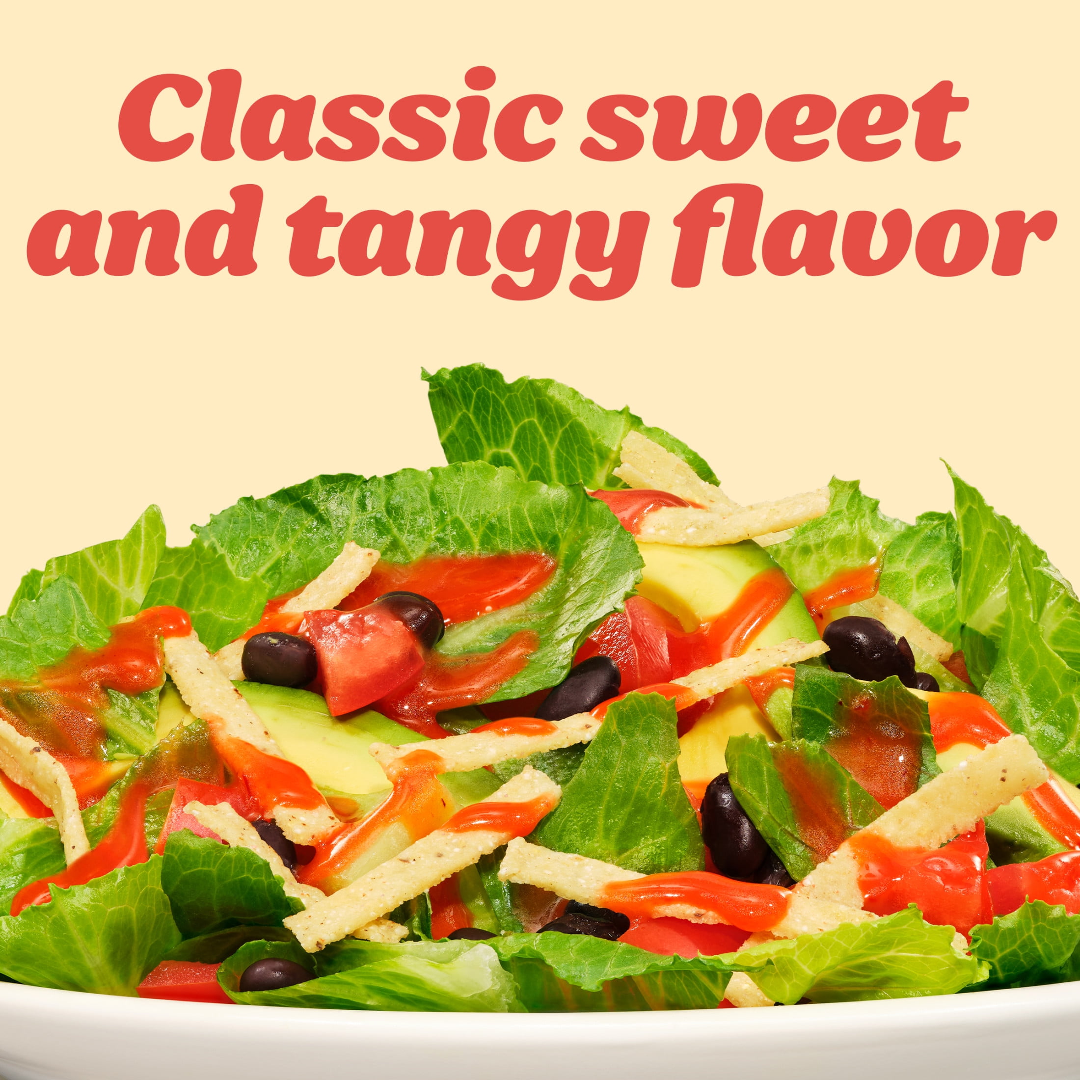 (4 pack) Kraft Sweet Honey Catalina Dressing, 16 fl oz Bottle