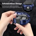 thumbnail image 3 of Case for Galaxy Buds 2 Pro, Robust Case Compatible with Galaxy Buds Pro Case/Galaxy Buds 2 Pro/Galaxy Buds 2/Live/Plus with Lock, Shockproof Case for Samsung Earphones with Key Ring, 3 of 7