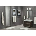 thumbnail image 2 of Moen Yb0402Bn Align Modern Double Swivel Robe Hook, Brushed Nickel, 2 of 3