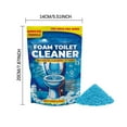 thumbnail image 2 of Toilet Bowl Cleaner Powder Foaming Bathroom Cleaning Odor Eliminator Stain Removal 100g(1 Bag), 2 of 6