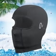 thumbnail image 1 of Gorro Fresco Con Protección Solar Para Bicicleta Gorras de ciclismo Mascarilla facial transpirable para ciclismo Pesca Senderismo (Negro S) Sywqhk Accesorios para bicicletas, 1 of 8