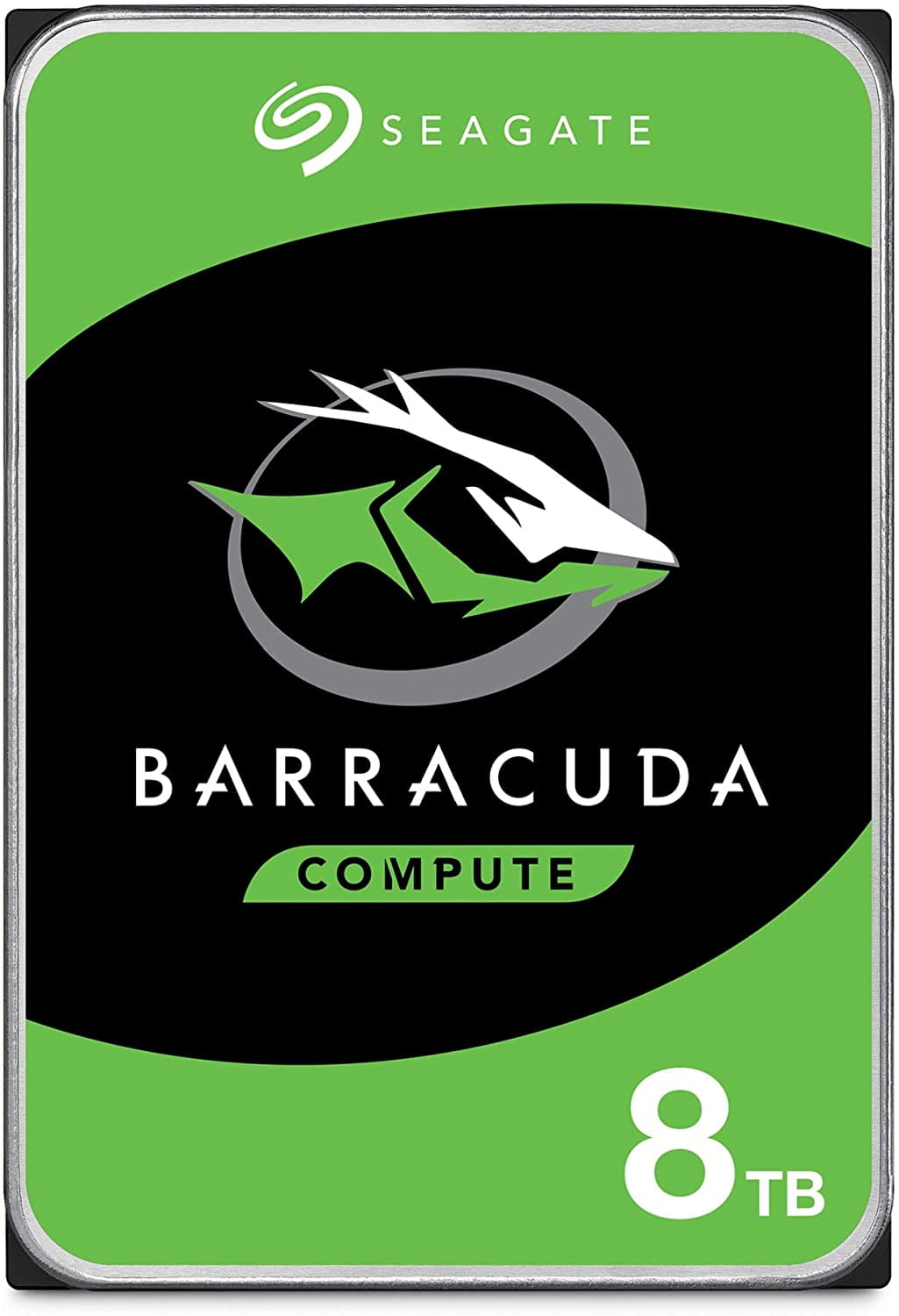 Seagate BarraCuda 8TB Internal Hard Drive HDD – 3.5 Inch Sata 6 Gb/s 5400  RPM 256MB Cache for Computer Desktop PC – Frustration Free Packaging 