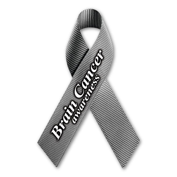 Brain Cancer Awareness Ribbon Magnet