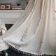 thumbnail image 1 of Cortinas de crochet con retazos de rejilla, cortinas divisorias, cortinas cortas, cortinas para puertas, cortinas flotantes para ventanas y cocinas, 1 of 6