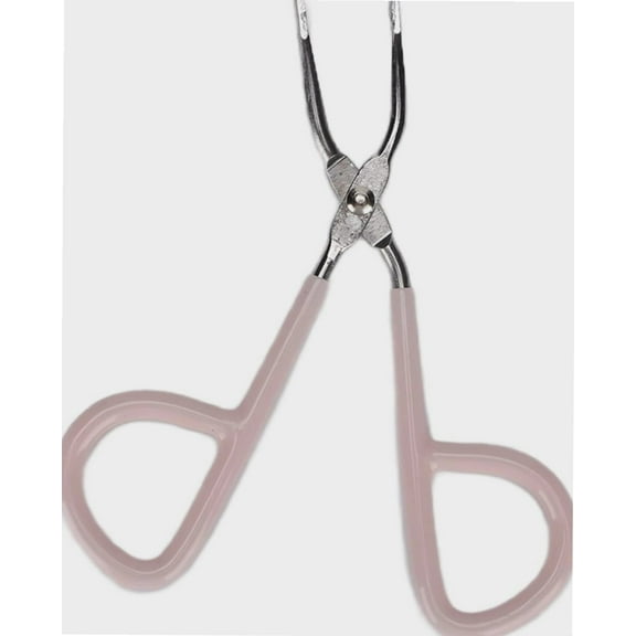 Eyebrow Tweezers, Stainless Steel Hair Removal Clip with Grinding Handle Professional Salon Tweezers with Easy Scissor Handle, The Best Precision Eyebrow Tweezers for Eyebrow Hair Beard Removal