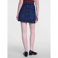 thumbnail image 3 of Scenario Women's Denim Mini Skirt, Sizes 0-20, 3 of 5
