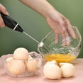 thumbnail image 6 of SIEYIO Electric Food Mixer Handheld Mixer Beater Set Stainless Steel Whisk Drink Mixer Attachment 3 Speed Hand Blenders, 6 of 19