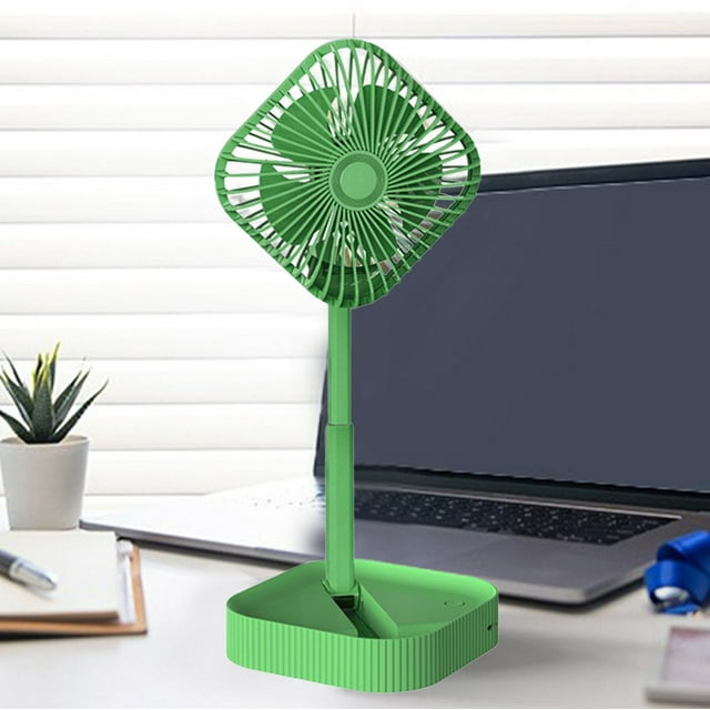 Portable Pedestal Fan Foldaway Standing Fan Foldable Desk Fan