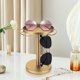 thumbnail image 1 of Wmhnj Organizador de gafas giratorio de 360 grados con bandeja para joyas, soporte compacto de metal para gafas de sol de escritorio, almacenamiento multifuncional para relojes y anillos., 1 of 7