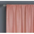 thumbnail image 4 of (2 pack) Better Homes & Gardens Light Filtering Linen Blend Rod Pocket Curtain, Single Panel, Old Rose, 50" W x 95" L, 4 of 7