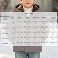 thumbnail image 2 of CYRBOKO Boys Fleece Lined Jackets with Pockets, Long Sleeve Zip Up Winter Warm Full Zip Hooded Outerwear Boys Coats Dark Gray Size 4-5 T, 2 of 8