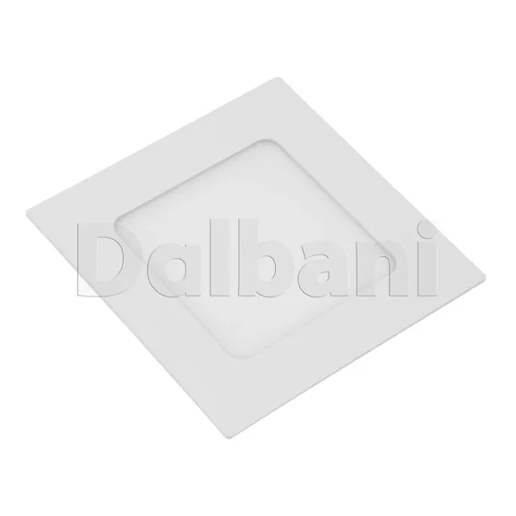 6W Led 3000K Recessed Square Down Ceiling Panel Light For Home Office Business