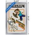 thumbnail image 3 of Minecraft - Sniper Duel Wall Poster, 14.725" x 22.375", Framed, 3 of 3
