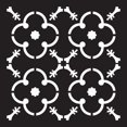 thumbnail image 1 of Prima Re-Design Heavy Duty Concrete Stencil 11.5"X11.5"-Madina, 1 of 1