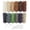 Classic Earthy Hues, variant on 12 Colors Round Waxed Thread, 0.65mm Thickness, 22 Yards Per Spool, 3-Ply Polyester Wax Cord for Hand Sewing, Beading, Book Binding, Basket Weaving, Micro Knot Bracelet & Jewelry Making