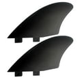 thumbnail image 3 of 2 Aletas De Tabla De Surf Duraderas Duraderas Para Longboard Stand Up Paddleboard Dinghy 218mmx118mm Sunnimix cola de tabla de surf, 3 of 8