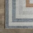 thumbnail image 4 of nuLOOM Alienor SpinClean Striped Machine Washable Area Rug, 2' 6" x 6', Runner, Alienor Multicolor, 4 of 10