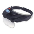 thumbnail image 3 of Carson MagniVisor Deluxe Head-Worn Magnifying Glass Visor with 4 Magnifier Lenses (1.5x/2x/2.5x/3x), 3 of 15
