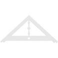thumbnail image 4 of Ekena Millwork 72"W x 33"H x 1"P (11/12) Pitch Artisan Architectural Grade PVC Gable Pediment, 4 of 5