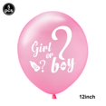 thumbnail image 1 of Pegatina de agua para fiesta de revelación de género de niño o niña, decoración de bienvenida para Baby Shower, banda/papá para ser, insignia de hojalata, Team Boy Ballon, 1 of 4