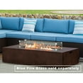 thumbnail image 2 of VENTOPYR Outdoor Propane Rectangle Bronze MGO Fire Pit Table with Wind Guard, 2 of 7