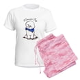 thumbnail image 6 of CafePress - Bichon Mama's Boy Women's Light Pajamas - Women's Short Sleeve Print T-Shirt and Pants Light Cotton Pajama Set, 6 of 7