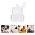 thumbnail image 1 of OULII 1 Set Honey Jar with Dipper Stick Acrylic Dustproof Storage Container for Households, 1 of 8