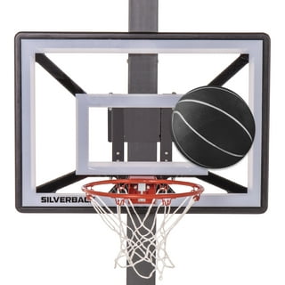 XINGLIAN Copy NBA Basketball Hoop With Ball Wall Hanging Backboard And Rim  Basketball Net Combo Kit 45.7cmx26.7cm