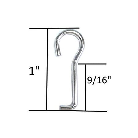 

Tilter Wand Sleeve Collar with Hook for Horizontal Blinds-10 Sets Clear silver