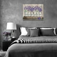 thumbnail image 4 of Lavender Bathroom Decor Wall Art Farmhouse Bathroom Decor Canvas Painting Prints Rustic Purple Lavender Bathroom Pictures for Wall God Says You Are Modern Artwork Decor for Bedroom Office 16x12, 4 of 6