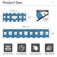 thumbnail image 3 of Yayeee Faucet Mat for Kitchen Sink 30" Diatomite Long Splash Guard Pad, Blue Polar Bear, 2 Pack, 3 of 7