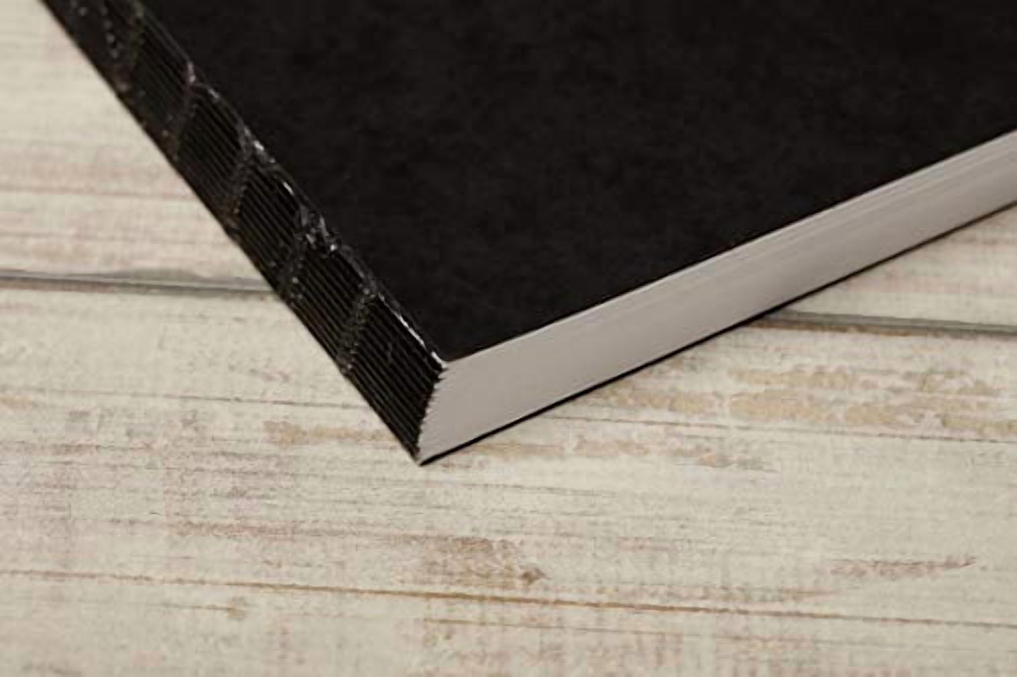 Clairefontaine - Ref 975802C - GRAF Book 360 - Binding Book (100 Sheets) - A4 in Size, 100gsm Paper, Acid Free, pH Neutral, Portrait Orientation - Black Cover