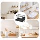 thumbnail image 5 of Estante para platos - Estante de drenaje de 42 × 29 × 29 cm, almacenamiento de tazas, organizador seco de tazones de varios niveles | Soporte de secado de encimera compacto para usos utilitarios, 5 of 9