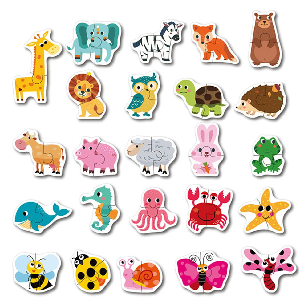 NEW COLOURFUL WOODEN ANIMAL MAGNET PINK ZEBRA