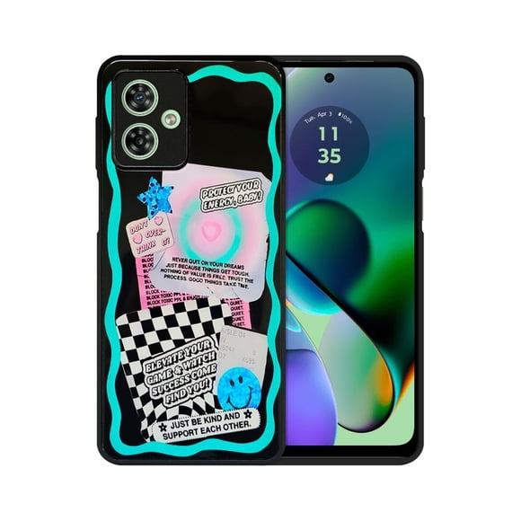 Funda de Vidrio Templado Glass Fashion para Moto G54