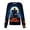 BlueA&01#0706F, variant on S-5XL Halloween Women Scrub Jacket Witch Graphic Nurse Uniform Pumpkin Ghost Snap Front Fall Workwear Women with Pocket Purple 4XL