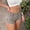 Gray, variant on Danhjin Women High Elastic Waisted Denim Shorts Stretchy Lightweight Summer Jean Shorts With Ripped Frayed Hem Trendy Casual Daily Comfy Style With Pockers