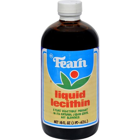Fearn Liquid Lecithin, Natural Liquid State - 16 Oz