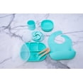 thumbnail image 1 of The Bambolina Boutique: Ensemble de Repas Little Boss (Vert Menthe), 1 of 3