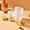 A358 A 5.5x4.3", variant on Baking Measuring Cup Set – 3 Piece Silicone Cups– Engraved Measurements Stackable For Easy Storage Heat Measuring Tools