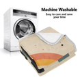 thumbnail image 5 of Yayeee Throw Blanket for Couch Soft Warm 50" x 60" Sofa Chair Bed Decoration, Beige Cat Rainbow, 5 of 7