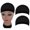 Black, variant on 2 Pack Wig Caps Nylon Hair Mesh Elastic Stretchable Black One Size Fit Most Soft Thin Light for Wig Wear